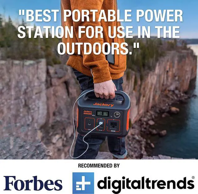 Alt view image 2 of 7 - Portable Power Station Explorer 240, 240Wh Backup Lithium Battery, 110V/200W Pure Sine Wave AC Outlet, Solar Generator (Solar Panel Not Included) for Outdoors Camping Travel Hunting Emergency