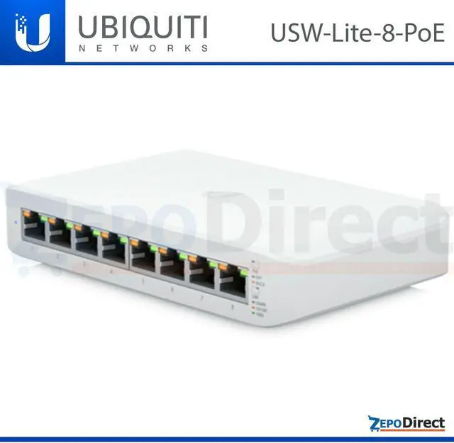 Main image of Ubiquiti Networks UniFi Managed Layer 2 Switch Lite 8 PoE 60W, USW-Lite-8-PoE