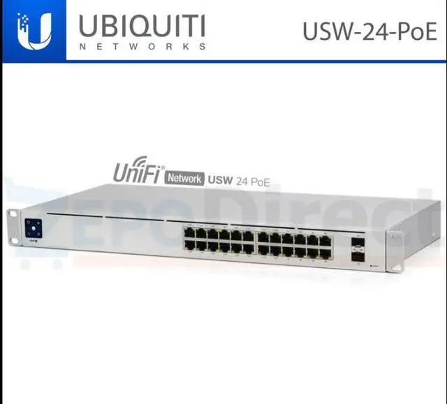 Main image of Ubiquiti Networks UniFi Managed Layer 2 Gigabit Switch 24-Ports, SFP, USW-24-POE
