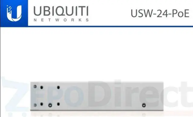 Alt view image 5 of 5 - Ubiquiti Networks UniFi Managed Layer 2 Gigabit Switch 24-Ports, SFP, USW-24-POE