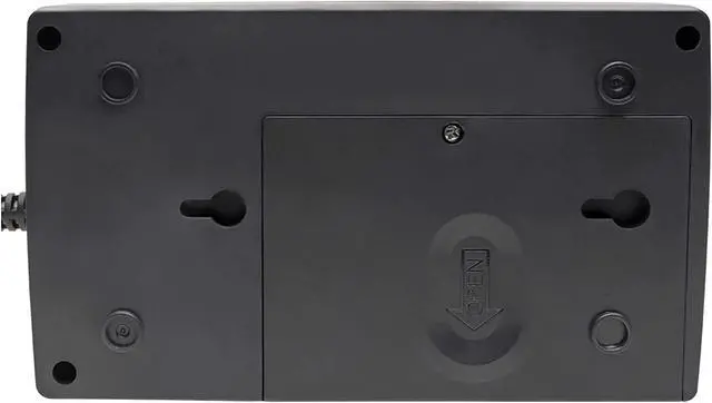 Alt view image 5 of 5 - Tripp Lite 550VA UPS Desktop Battery Back Up, 8 Outlet, 300W 120V Standby, Ultra-Compact, USB