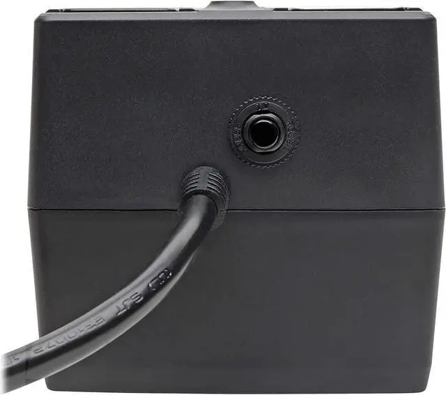 Alt view image 4 of 5 - Tripp Lite 550VA UPS Desktop Battery Back Up, 8 Outlet, 300W 120V Standby, Ultra-Compact, USB