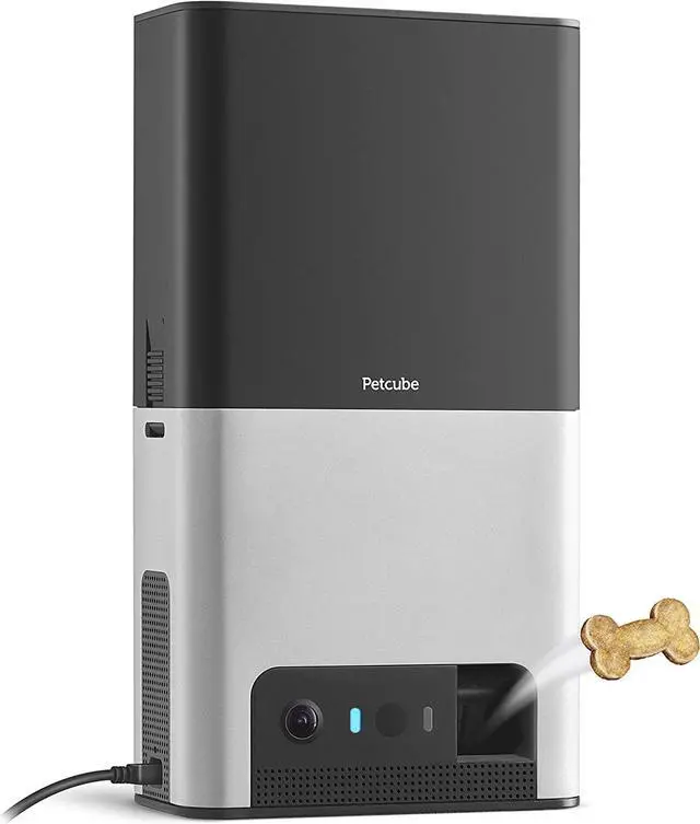 Alt view image 6 of 7 - Petcube Bites 2 Wi-Fi Pet Camera with Treat Dispenser & Alexa Built-in, for Dogs and Cats. 1080p HD Video, 160 Full-Room View, 2-Way Audio, Sound/Motion Alerts, Night Vision, Pet Monitor