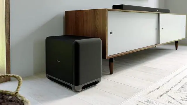 Alt view image 4 of 7 - Sony SA-SW5 300W Wireless Subwoofer for HT-A9/A7000/A5000/A3000