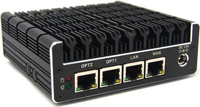 Alt view image 2 of 5 - FW4B - 4 Port, Firewall Micro Appliance/Mini PC - Intel Quad Core, AES-NI, 8GB RAM, 120GB mSATA SSD