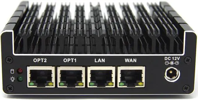 Main image of FW4B - 4 Port, Firewall Micro Appliance/Mini PC - Intel Quad Core, AES-NI, 8GB RAM, 120GB mSATA SSD