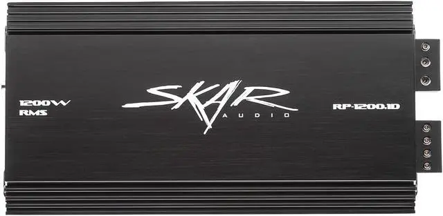 Main image of NEW SKAR AUDIO RP-1200.1D 1600 WATT MAX POWER CLASS D MONOBLOCK SUB AMPLIFIER