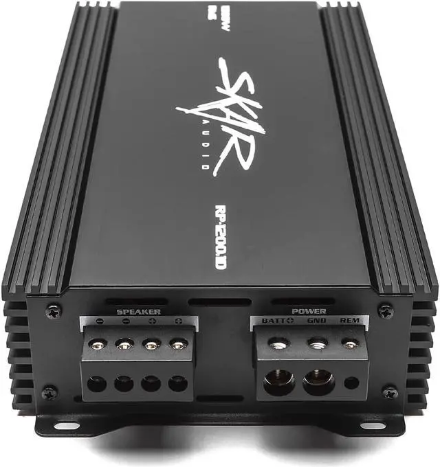 Alt view image 3 of 5 - NEW SKAR AUDIO RP-1200.1D 1600 WATT MAX POWER CLASS D MONOBLOCK SUB AMPLIFIER