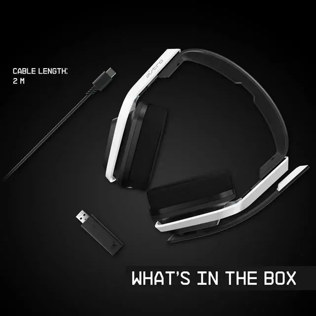 Alt view image 5 of 7 - ASTRO Gaming A20 Wireless Headset Gen 2 for Xbox Series X | S, Xbox One, PC & Mac - White /Green
