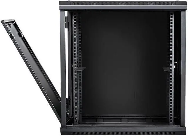 Alt view image 4 of 7 - Davislegend 12U 19in Wall Mount server network equipment Data Cabinet Rack