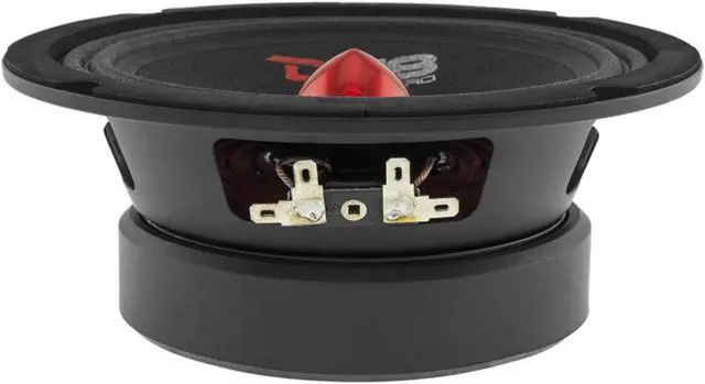 Alt view image 3 of 7 - 4 DS18 PRO-GM6B 6.5" Midrange Car Speakers 4 PRO-TWX1/BK Aluminum Super Tweeters