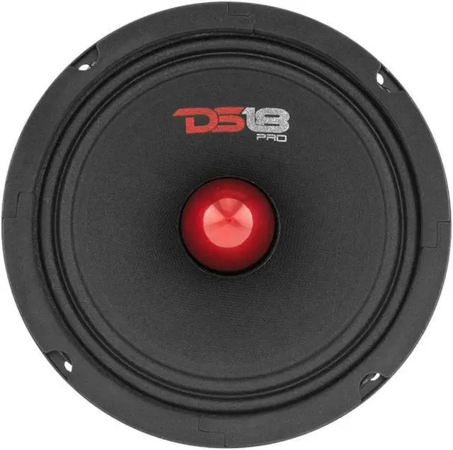 Alt view image 2 of 7 - 4 DS18 PRO-GM6B 6.5" Midrange Car Speakers 4 PRO-TWX1/BK Aluminum Super Tweeters