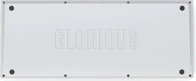 Alt view image 3 of 7 - Glorious Gaming Mechanical Gaming Keyboard - GMMK Pro Series - Custom Keyboard - TKL Hot Swappable Keyboard - Barebones - Premium Wired RGB 75% Percent Keyboard - White Ice ANSI