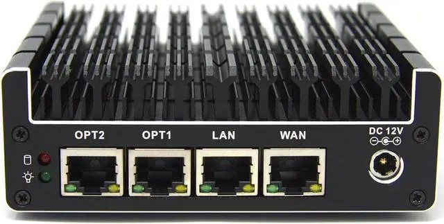 Alt view image 2 of 5 - Protectli Vault FW4B - 4 Port, Firewall Micro Appliance/Mini PC - Intel Quad Core, AES-NI, 8GB RAM, 120GB mSATA SSD