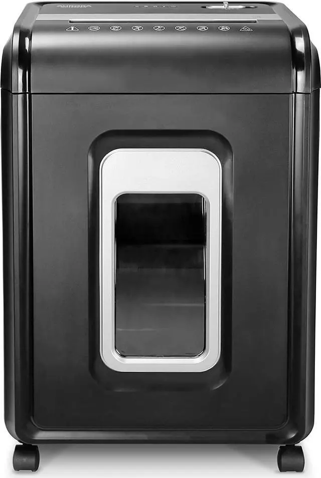 Alt view image 6 of 7 - Aurora AU1880XA Heavy Duty Anti-Jam 18-Sheet Crosscut Shredder/60 Min Run Time/ 7-Gallon Pullout Basket and Casters