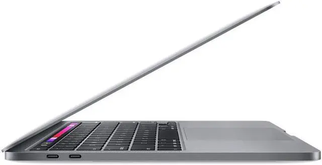 Alt view image 4 of 5 - Apple B Grade Macbook Pro 13.3-inch (Retina 8GPU, Space Gray, Touch Bar) 3.2Ghz 8-Core M1 (2020) MYD82LL/A 256GB SSD 16GB Memory 2560x1600 Display Mac OS Power Adapter Included