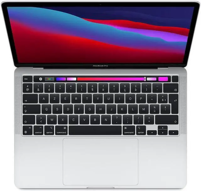 Main image of Apple A Grade Macbook Pro 13.3-inch (Retina 8GPU, Silver, Touch Bar) 3.2Ghz 8-Core M1 (2020) MYDA2LL/A 256GB SSD 16GB Memory 2560x1600 Display Mac OS Power Adapter Included
