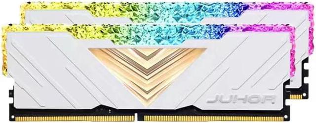 Zhhcyyds JUHOR RGB DDR4 Ram 32GB (2x16GB) for Desktop PC 288 Pin 