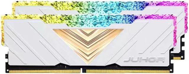 Zhhcyyds JUHOR RGB DDR4 Ram 16GB (2x8GB) for Desktop PC 288 Pin Dual  Channel Computer Memory Sticks Kit 3200 MHz CL18 (PC4-25600) 