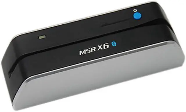 Main image of New Bluetooth MSRX6(BT) Credit Card Reader/Writer/Encoder Magstripe Swipe MSRX6 MSR206