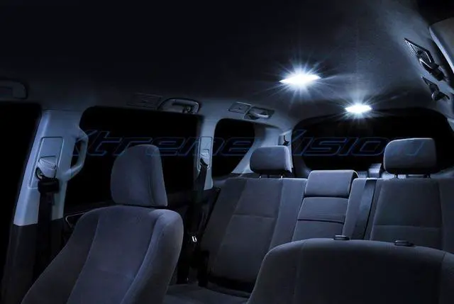 Alt view image 4 of 7 - XtremeVision Interior LED for Jeep Liberty 2002-2007 (9 Pieces) Cool White Interior LED Kit + Installation Tool