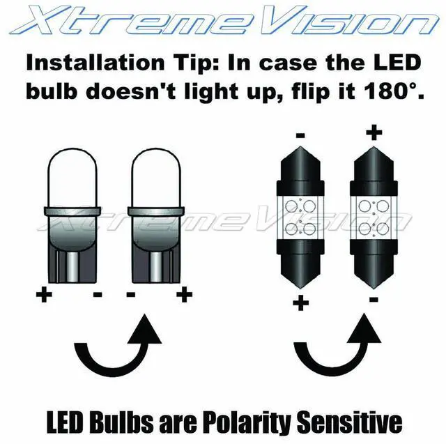 Alt view image 7 of 7 - XtremeVision Interior LED for Honda Civic 2006-2012 (6 Pieces) Cool White Interior LED Kit + Installation Tool
