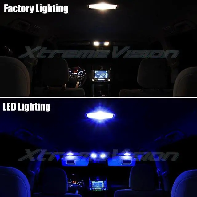 Alt view image 3 of 7 - XtremeVision Interior LED for Honda Pilot 2009-2014 (16 Pieces) Blue Interior LED Kit + Installation Tool