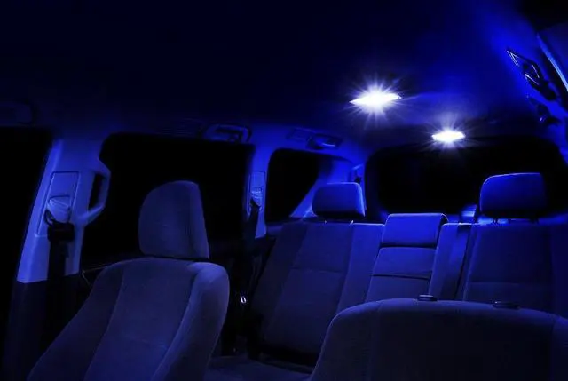 Alt view image 6 of 7 - XtremeVision Interior LED for Honda Pilot 2009-2014 (16 Pieces) Blue Interior LED Kit + Installation Tool