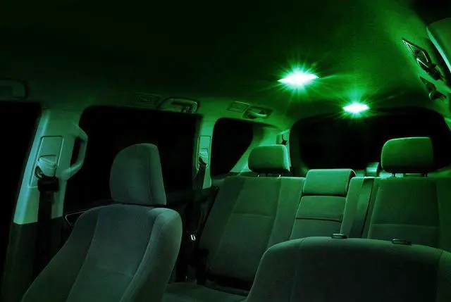 Alt view image 6 of 7 - XtremeVision Interior LED for Honda Pilot 2009-2014 (16 Pieces) Green Interior LED Kit + Installation Tool