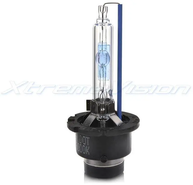 Alt view image 2 of 4 - XtremeVision AC HID OE Xenon Replacement Bulbs - D2S / D2R / D2C - 5000K Bright White (1 Pair) - 2 Year Warranty (Metal Bracket)