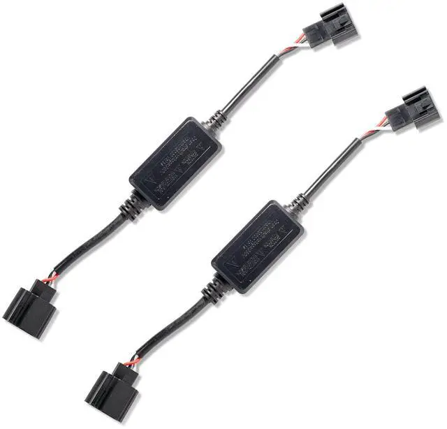 Main image of XtremeVision H13 CanBus Decoder for LED Headlights - LED Resistor - CanBus Error Eliminator - Anti Flicker Capacitor - 1 Pair