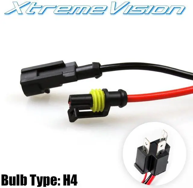 Alt view image 4 of 5 - XtremeVision HID Xenon Replacement Bulbs - H4 / 9003 5000K - Bright White (1 Pair)