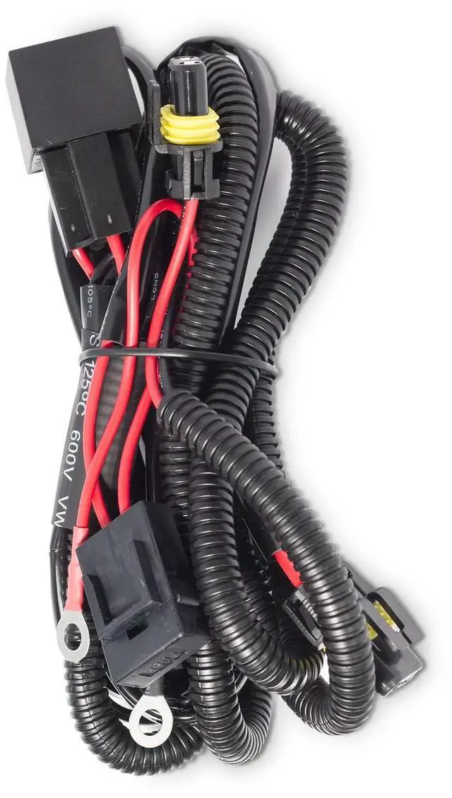 Main image of XtremeVision H1 / H3 / H7 HID Battery Wiring Relay Harness 12V 40 AMP 35W/55W