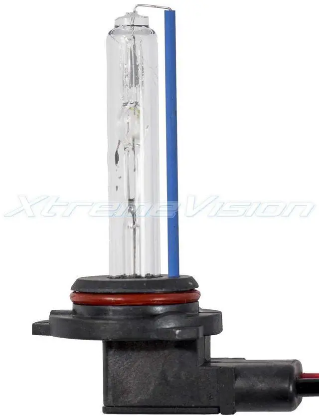 Alt view image 2 of 7 - XtremeVision 9012 5K 55W AC Xenon Bundle - Xenon Headlight Bulb with Slim AC Ballast - 5000K Bright White - Xenon Bulbs - 1 Pair