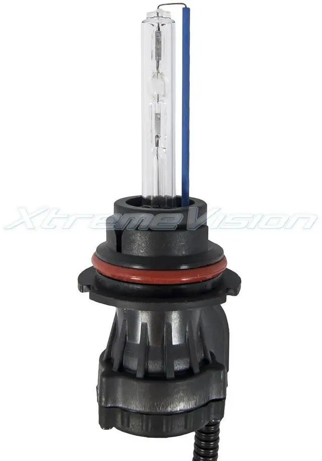 Alt view image 2 of 5 - XtremeVision AC HID Xenon Replacement Bulbs - Bi-Xenon 9004 5000K - Bright White (1 Pair)