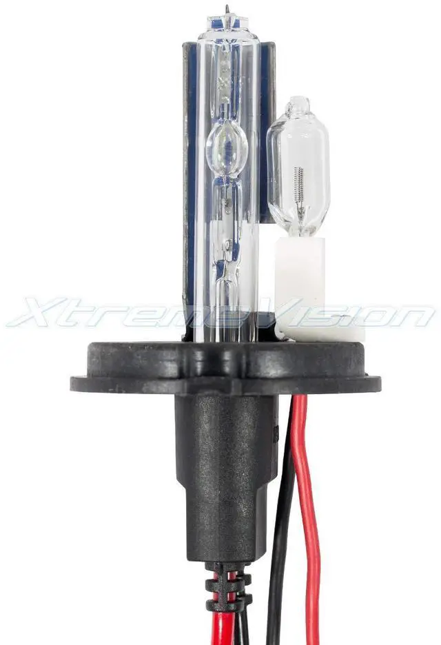 Alt view image 2 of 7 - XtremeVision H4 5K 35W AC Xenon Bundle - Xenon Headlight Bulb with Slim AC Ballast - 9003, HB2, 5000K Bright White - Xenon Bulbs - 1 Pair