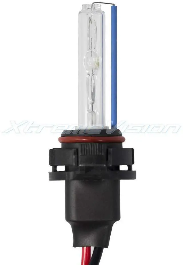 Alt view image 2 of 7 - XtremeVision 5202 10K 35W AC Xenon Bundle - Xenon Headlight Bulb with Slim AC Ballast - H16 / 9009 10000K Dark Blue - Xenon Bulbs - 1 Pair