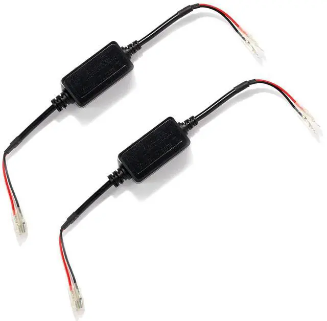 Alt view image 4 of 6 - XtremeVision CanBus Decoder for LED Headlights - LED Resistor - CanBus Error Eliminator - Anti Flicker Capacitor - 9004 - 1 Pair