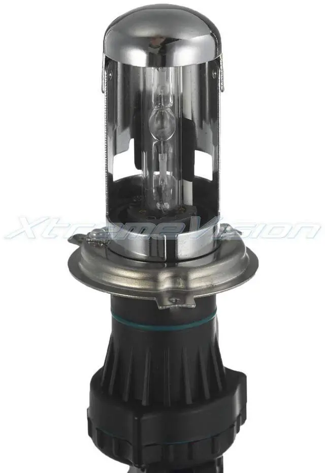 Alt view image 2 of 7 - XtremeVision H4 Bi-Xenon 5K 35W AC Xenon Bundle - Xenon Headlight Bulb with Slim AC Ballast - 9003, HB2, 5000K Bright White - Xenon Bulbs - 1 Pair