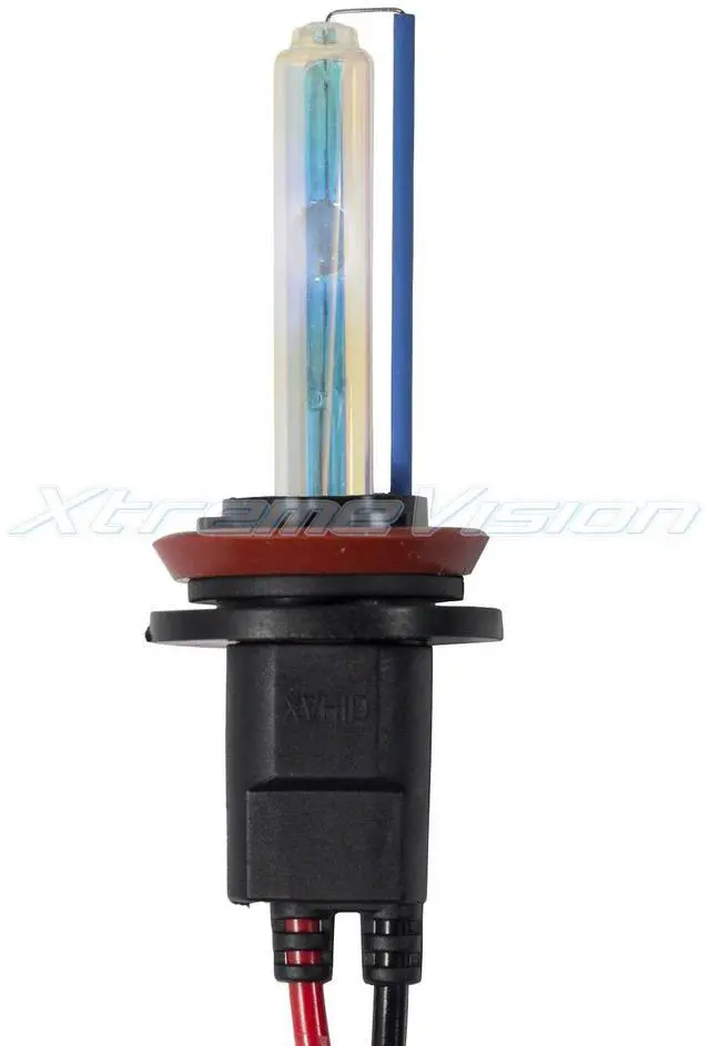 Alt view image 2 of 7 - XtremeVision H11 30K 35W AC Xenon Bundle - Xenon Headlight Bulb with Slim AC Ballast - H8, H9, H11B, 30000K Deep Blue - Xenon Bulbs - 1 Pair