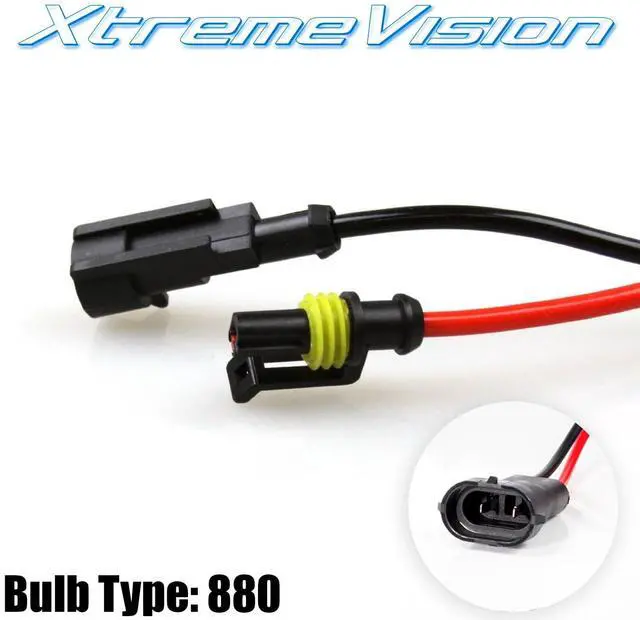 Alt view image 5 of 5 - XtremeVision AC HID Xenon Replacement Bulbs - 880 / 881 8000K - Medium Blue (1 Pair)