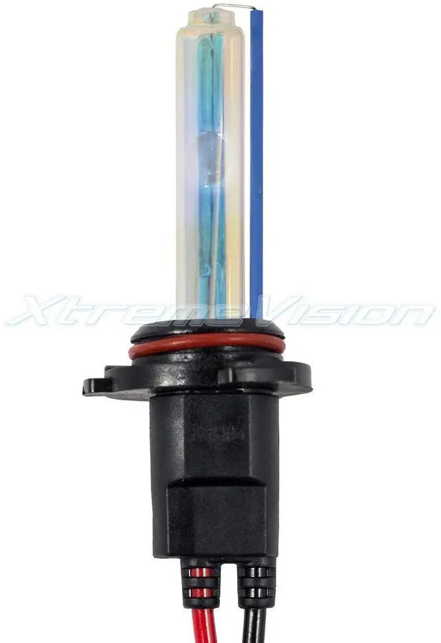 Alt view image 2 of 7 - XtremeVision 9005 30K 55W AC Xenon Bundle - Xenon Headlight Bulb with Slim AC Ballast -HB3, 9011, 30000K Deep Blue - Xenon Bulbs - 1 Pair
