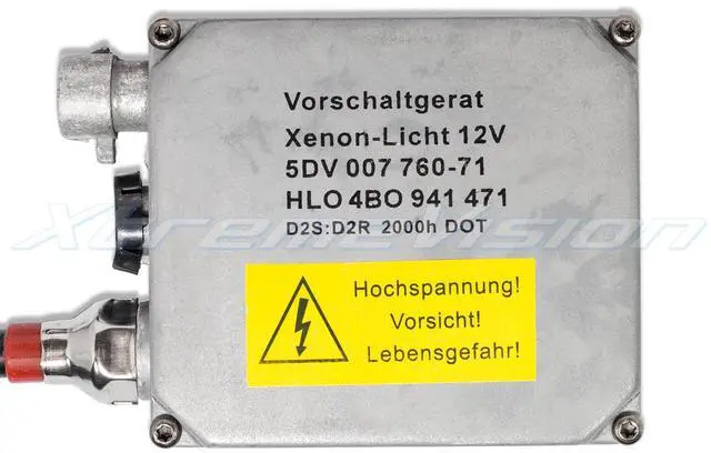 Main image of Xtremevision OEM Replacement Ballast Compatible with 5DV007760-15 Xenon HID Ballast - D2S/D2R (Single - 1 PCS)