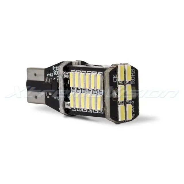 Alt view image 3 of 4 - XtremeVision T15 168 194 175 161 158 4014 30SMD Canbus Pure White LED Bulbs (4 PCS)