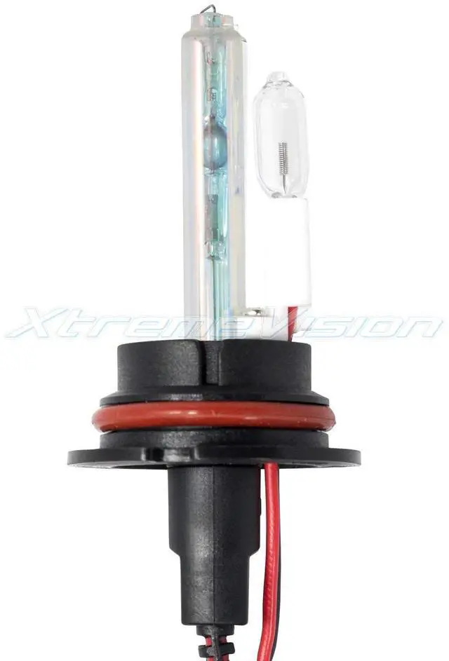 Alt view image 2 of 7 - XtremeVision 9007 30K 35W AC Xenon Bundle - Xenon Headlight Bulb with Slim AC Ballast - HB5, 30000K Deep Blue - Xenon Bulbs - 1 Pair