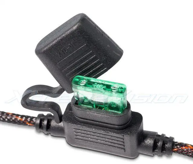 Alt view image 4 of 4 - Xtremevision Dual Independent Relay Harness Battery Controller HID Wiring Universal 12V 40 Amp 35W/55W