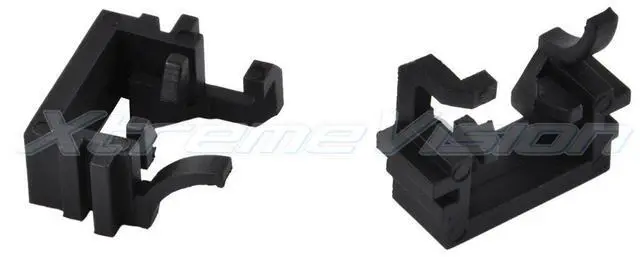 Alt view image 3 of 6 - XtremeVision® H1 HID LED Bulb Adapter Retainer Holder for Headlight Installation for Ford Focus