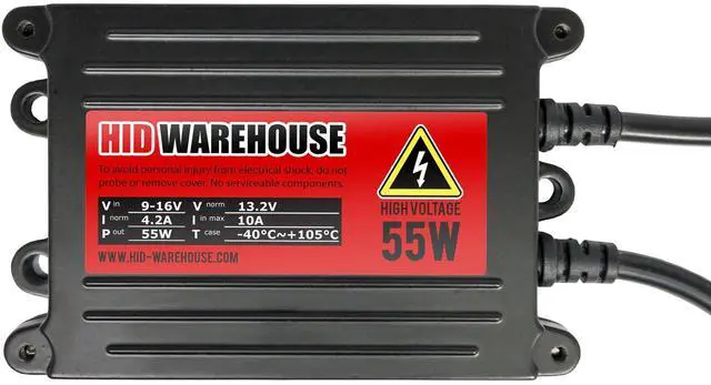 Alt view image 2 of 4 - HID-Warehouse AC 55W HID Xenon Premium Slim Ballast (Single - 1 PCS)