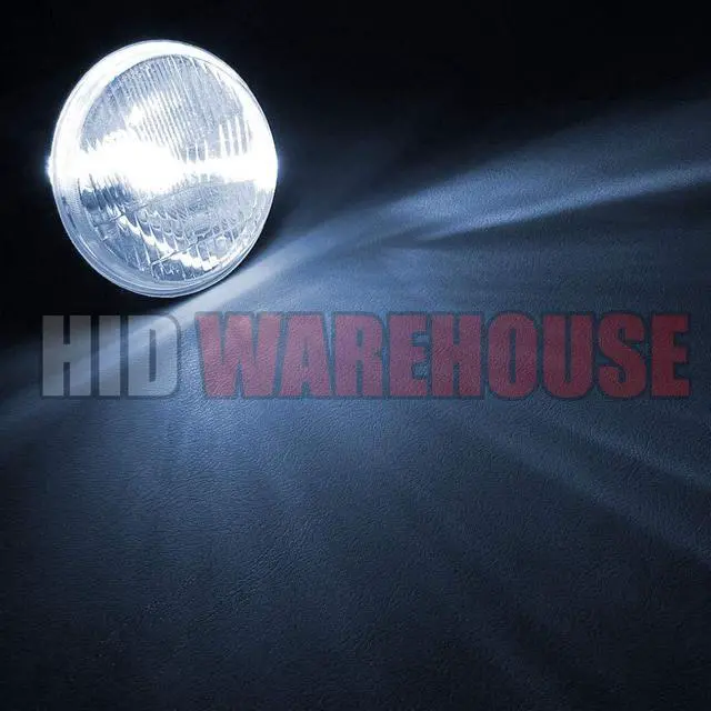 Alt view image 4 of 7 - HIDWarehouse H10 8K 55W AC Xenon Bundle - Xenon Headlight Bulb with Slim AC Ballast - 9140, 9145, 8000K Medium Blue - Xenon Bulbs - 1 Pair