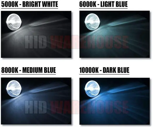 Alt view image 5 of 6 - HID-Warehouse HID Xenon Replacement Bulbs - 9007 8000K - Medium Blue (1 Pair)